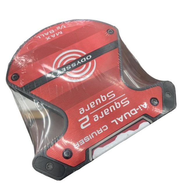 【中古】 オデッセイ Ai-DUAL SQUARE 2 SQUARE MAX 1/2-BALL CRUISER 38インチ パター PT STROKE LAB 140 スチール (フレックスその他) メンズ 男性用 右利き 右用 Aランク ゴルフクラブ