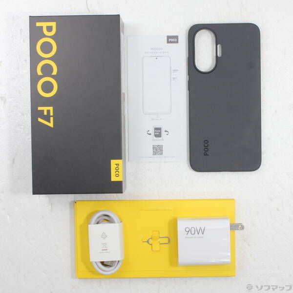美品中古】Xiaomi POCO F7 256GB ホワイト SIMフリー - メルカリ