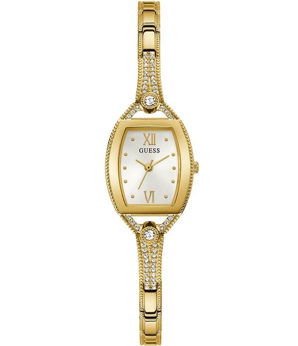 ゲス レディース アクセサリー 腕時計 Guess GoldTone Crystal Bracelet Watch Gold ゴールド