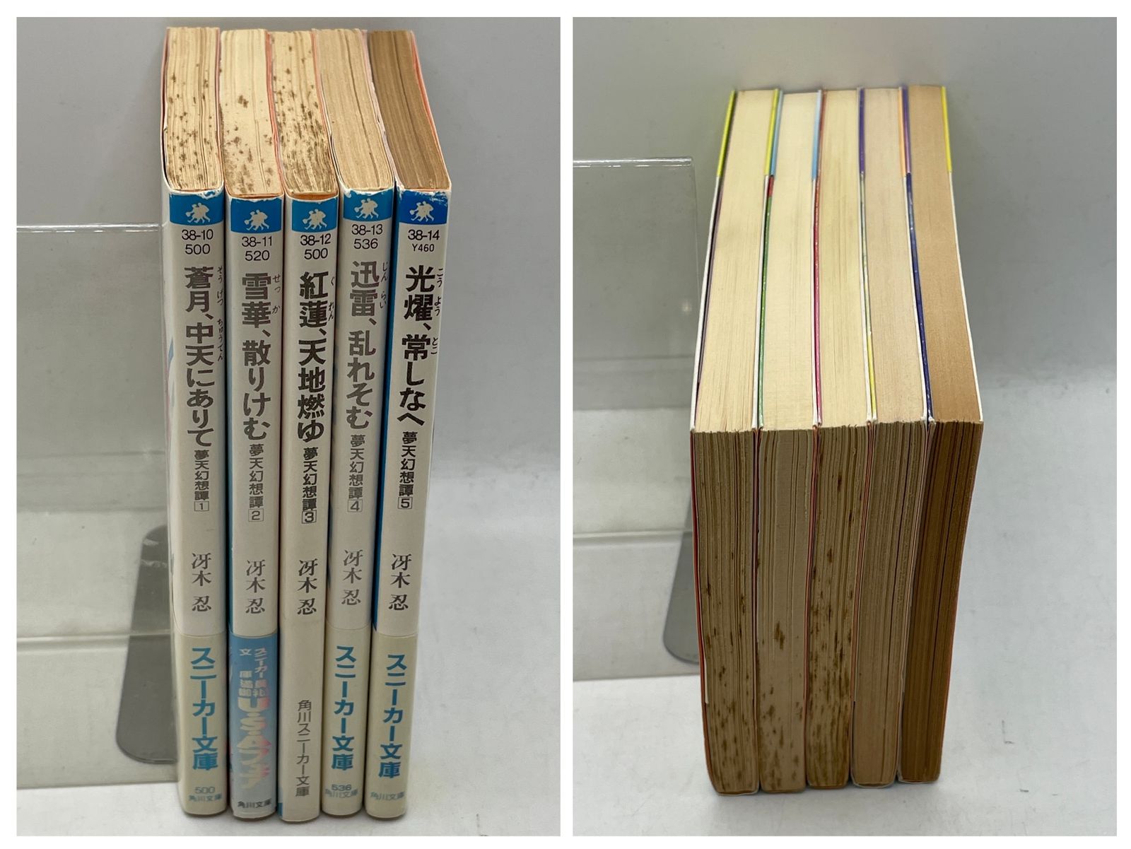 完結セット】 夢天幻想譚 全1~5巻 冴木 忍 角川スニーカー文庫