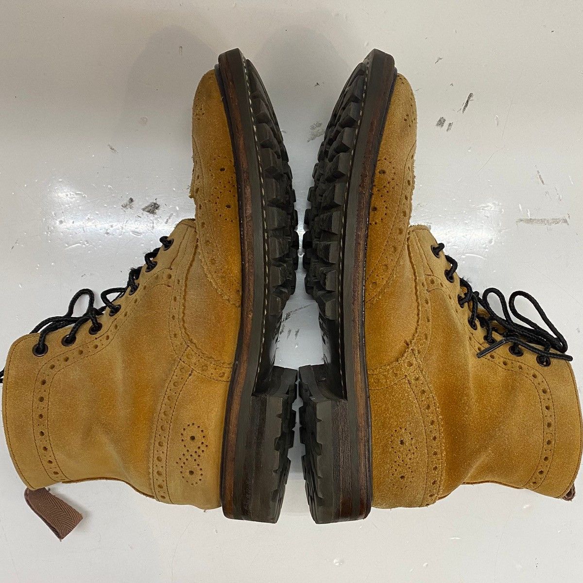 Tricker's x Paul Smith 別注 スエードブーツ トリッカーズ Trickers Paul Smith 別注 スエード イングランド製 7 1