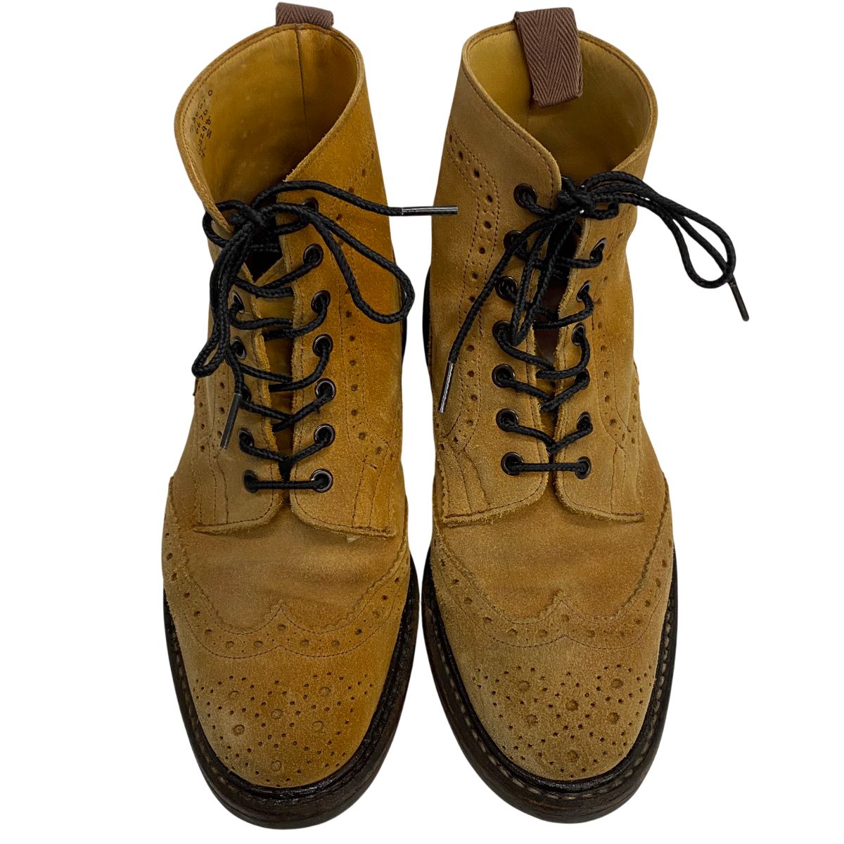 Tricker's x Paul Smith 別注 スエードブーツ トリッカーズ Trickers Paul Smith 別注 スエード イングランド製 7 1