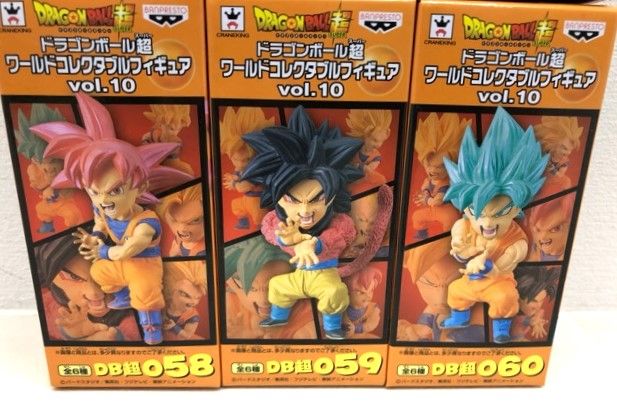 ドラゴンボール超 ワールドコレクタブルフィギュア vol.10 未開封 全6