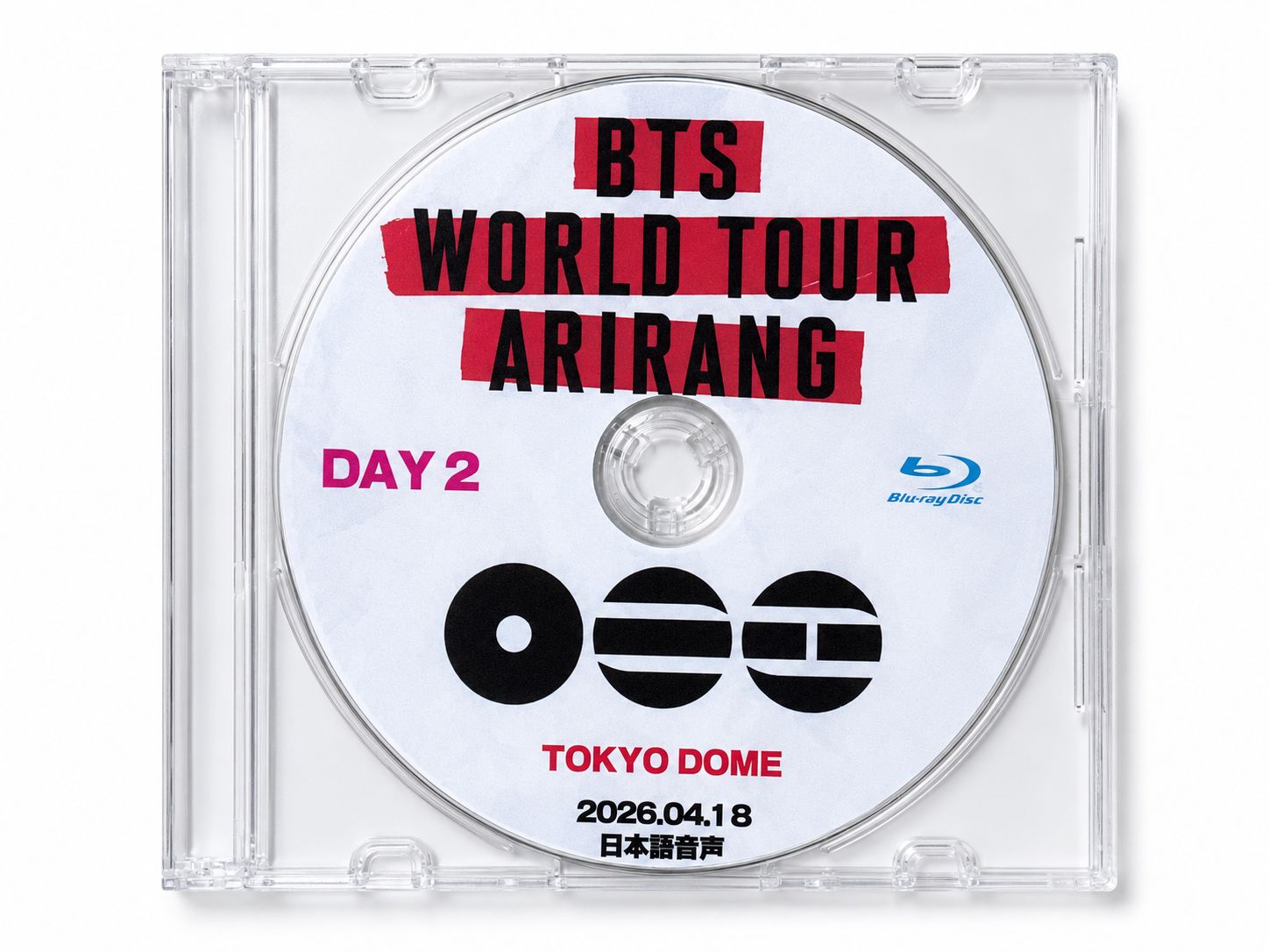 Blu-ray/ BTS WORLD TOUR 'ARIRANG' IN JAPAN DAY2 (2026.04.18)(日本