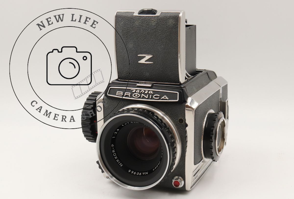 美品☆ゼンザブロニカ ZENZA BRONICA S NIKKOR-P f2.8 75mm ###18564