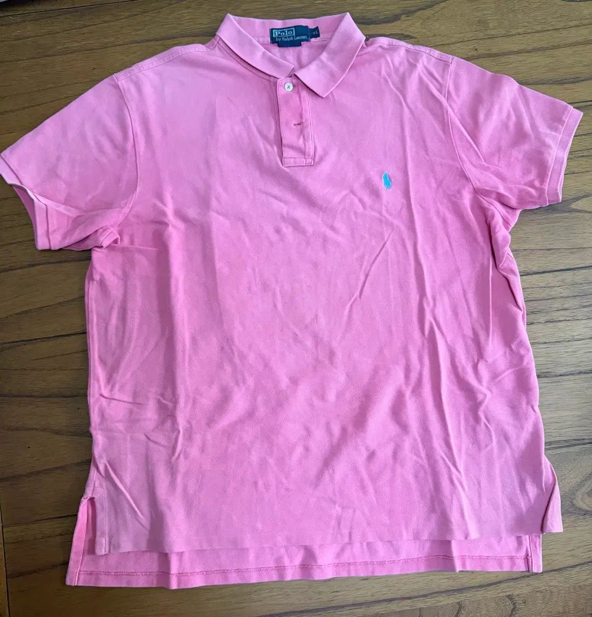 ポロラルフローレン ピンク 半袖 カラーTシャツ XL 【公式通販】