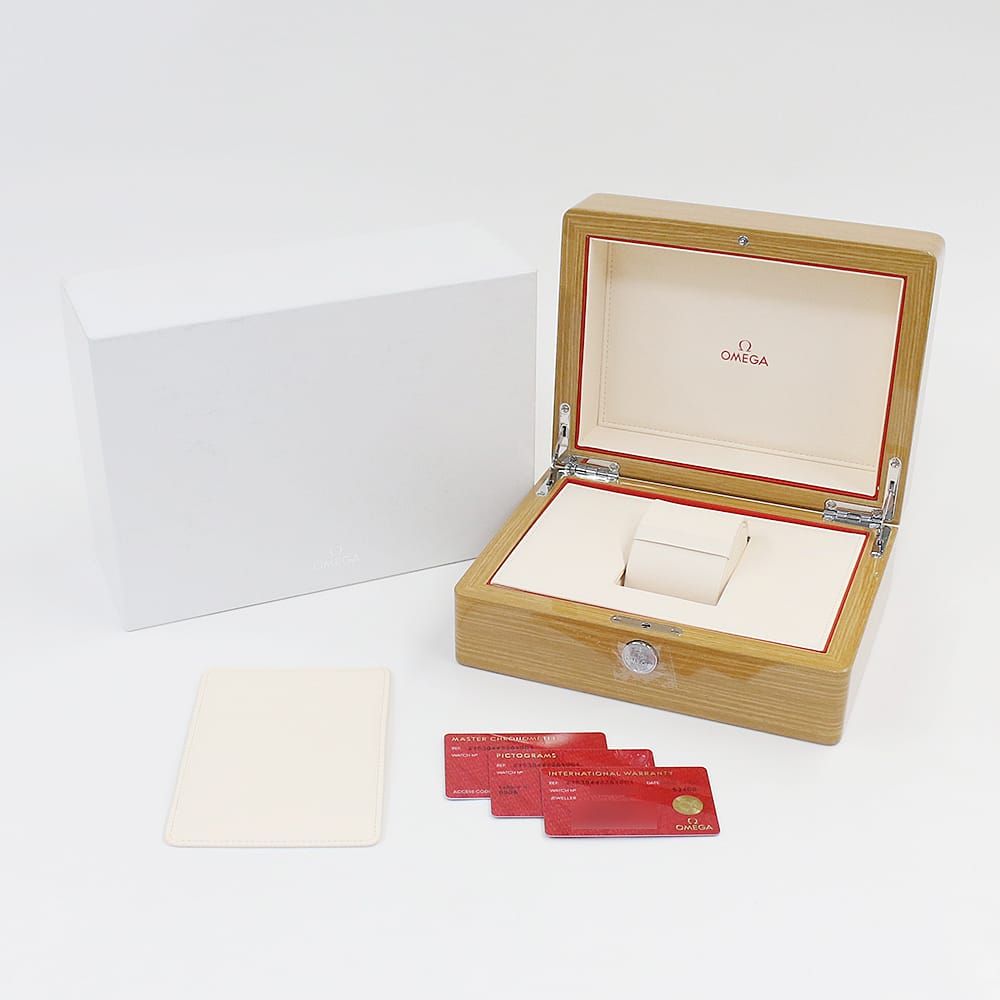 オメガ シーマスター プラネットオーシャン マスター クロノメーター GMT 215.30.44.22.01.001 中古 メンズ