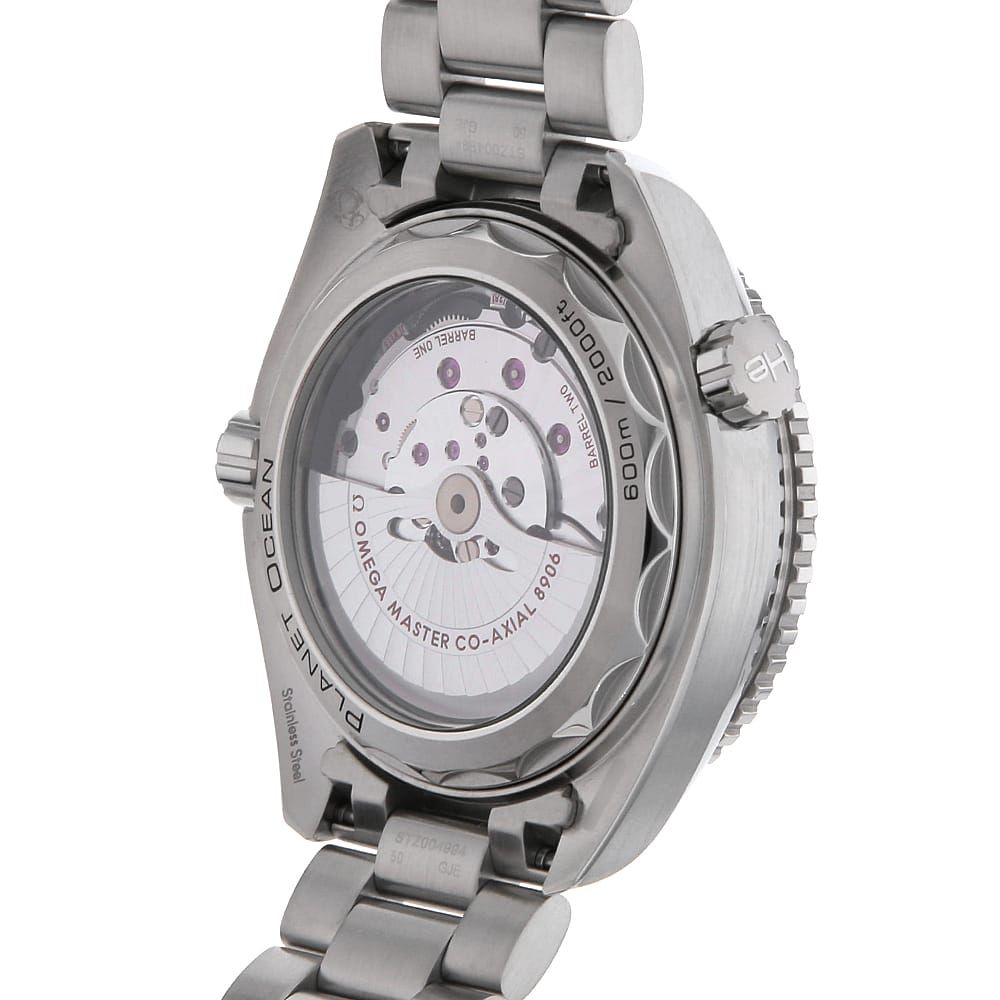 オメガ シーマスター プラネットオーシャン マスター クロノメーター GMT 215.30.44.22.01.001 中古 メンズ