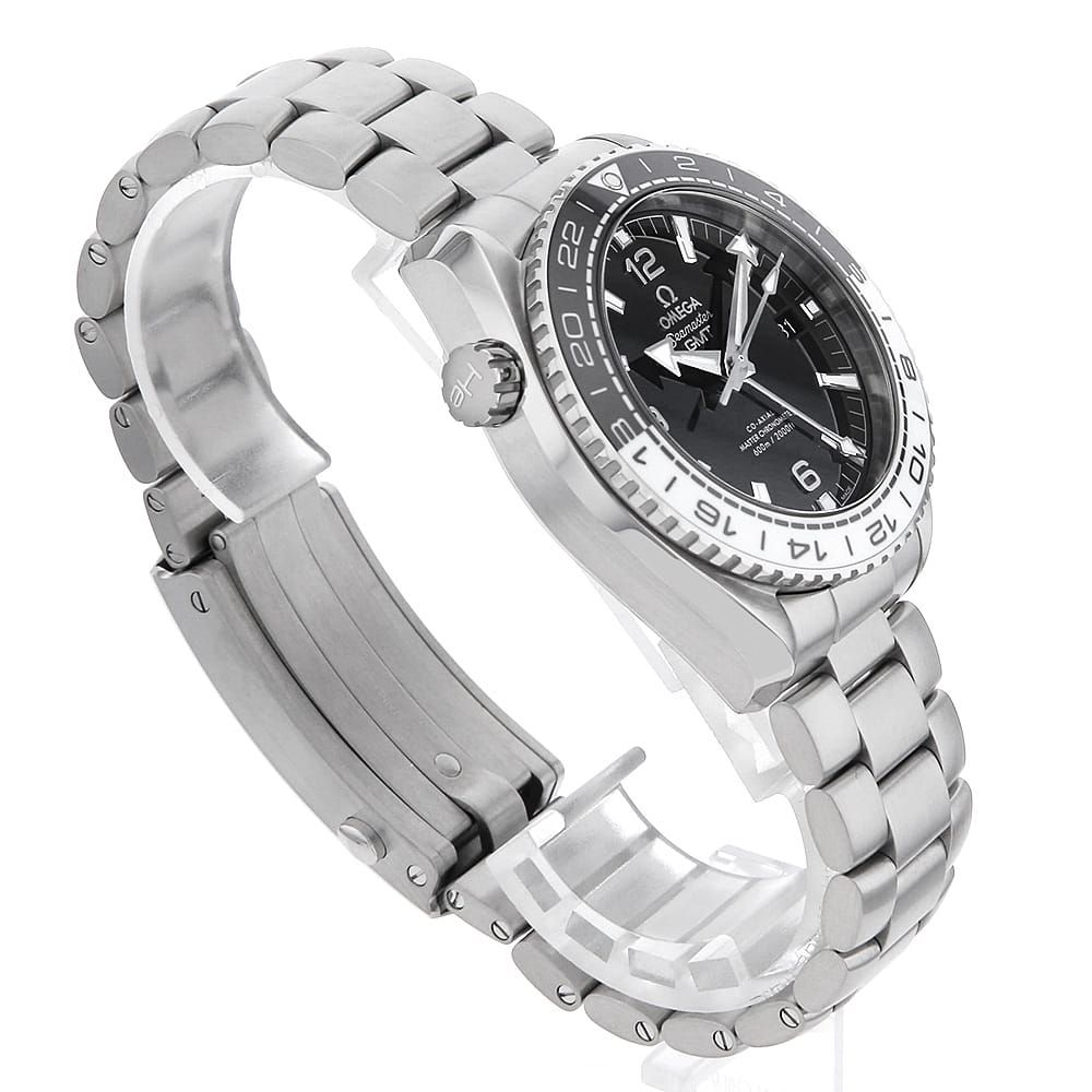 オメガ シーマスター プラネットオーシャン マスター クロノメーター GMT 215.30.44.22.01.001 中古 メンズ