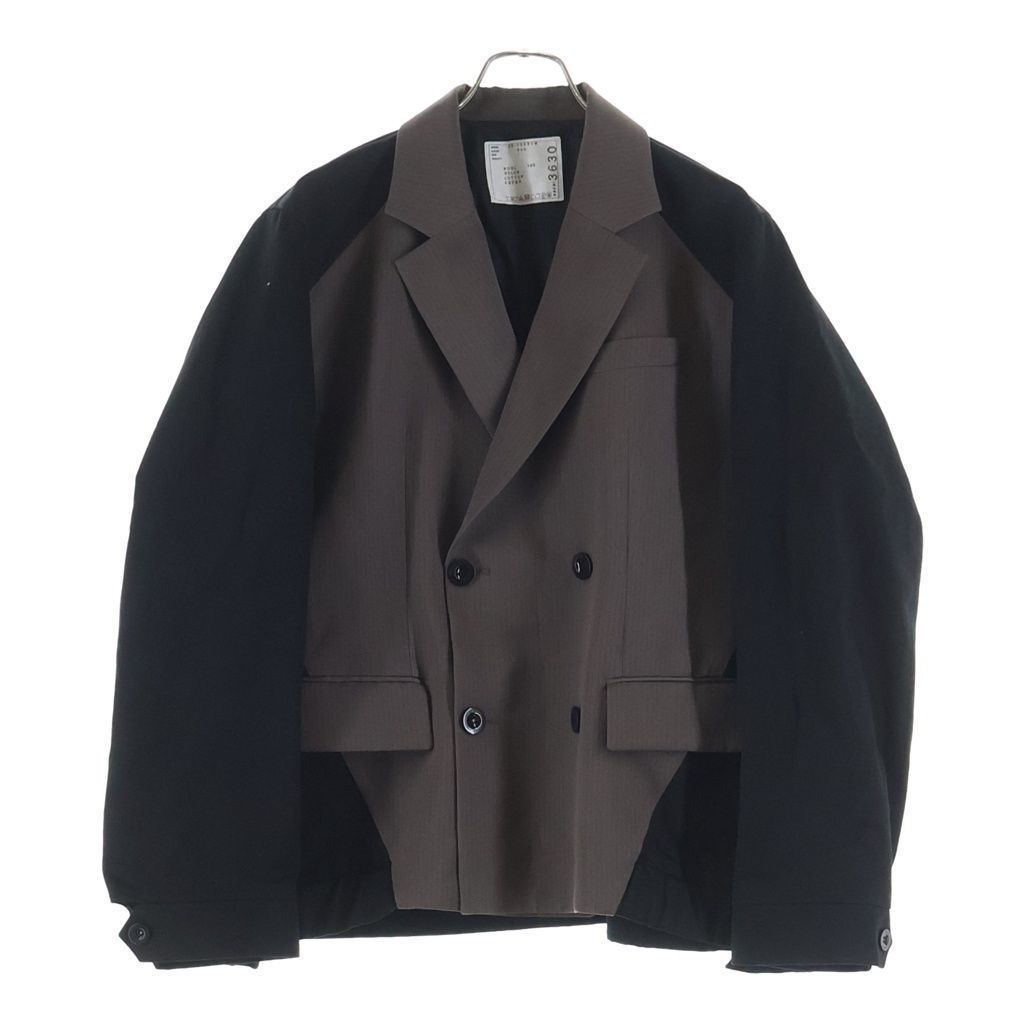 Sacai (サカイ) 25SS Doeskin Mix Jacket ドスキン ミックス