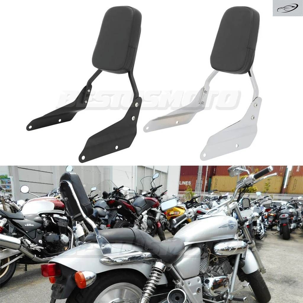 オートバイ リアパッセンジャーバックレスト シーシーバー ホンダ マグナ VF750 1994-2003 VF250 1995-2006