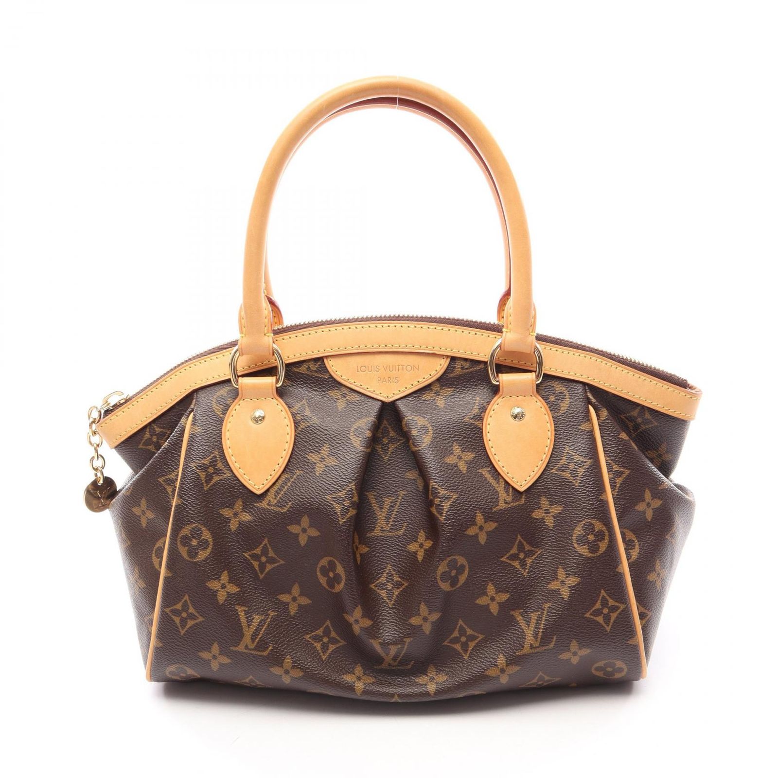 ルイ・ヴィトン LOUIS VUITTON ハンドバッグ ティヴォリPM モノグラム M40143 PVCコーティングキャンバス レザー ティヴォリPM レディース Used A