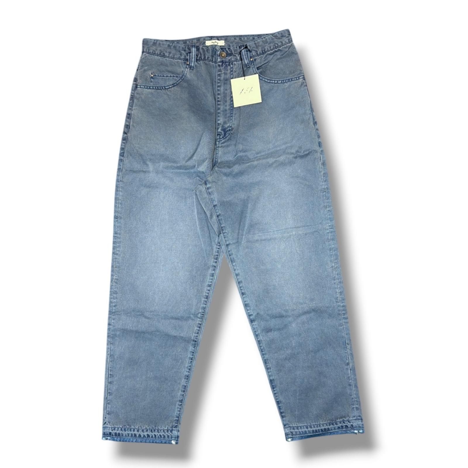 参考上代33000円 未使用 saby Baggy Tapered Pant バギーテーパード 