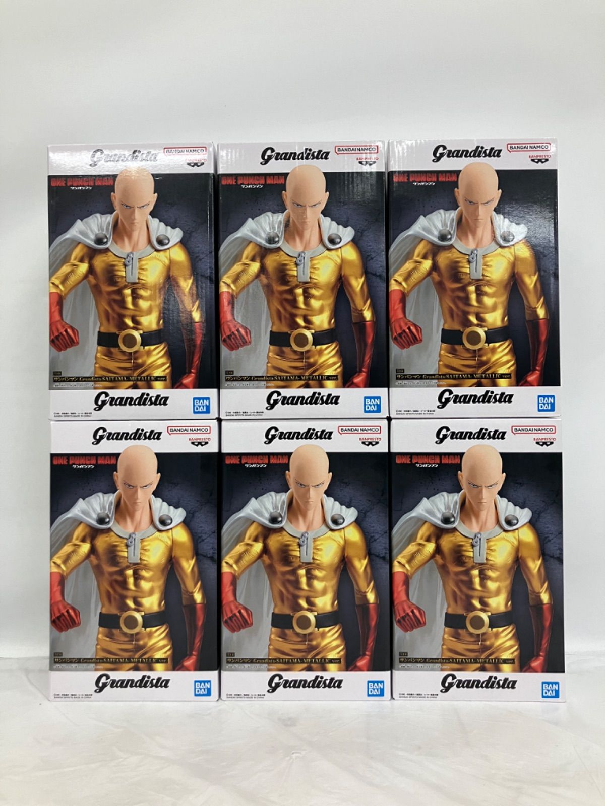 未開封 ワンパンマン Grandista サイタマ メタリックver. フィギュア 6