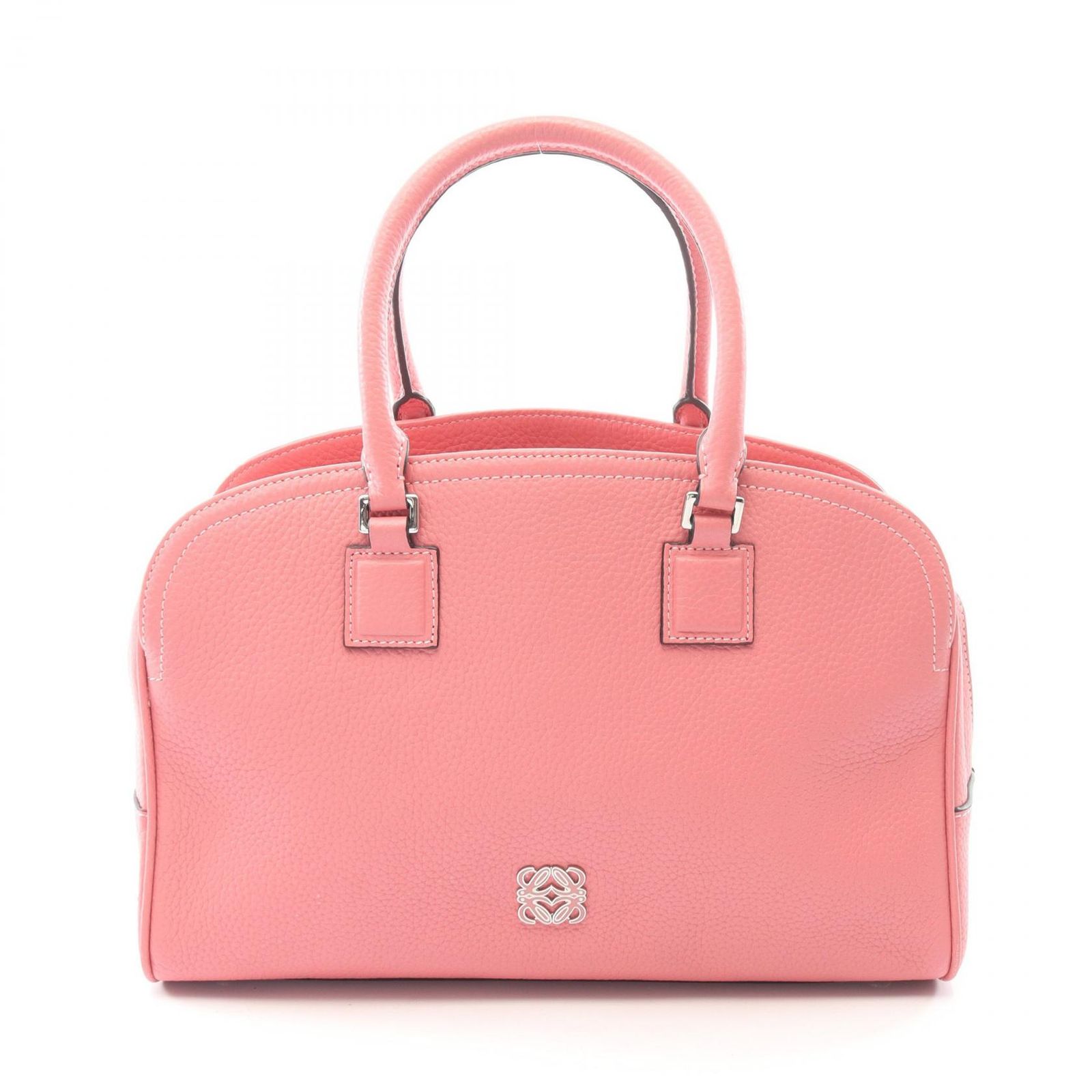 ロエベ LOEWE ハンドバッグ アラモ アディ 32 ピンク レザー アラモ アディ 32 レディース Used A