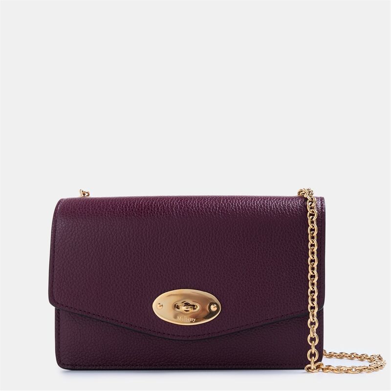 マルベリー レディース バッグ ハンドバッグ MULBERRY Small Darley BlackCherry G