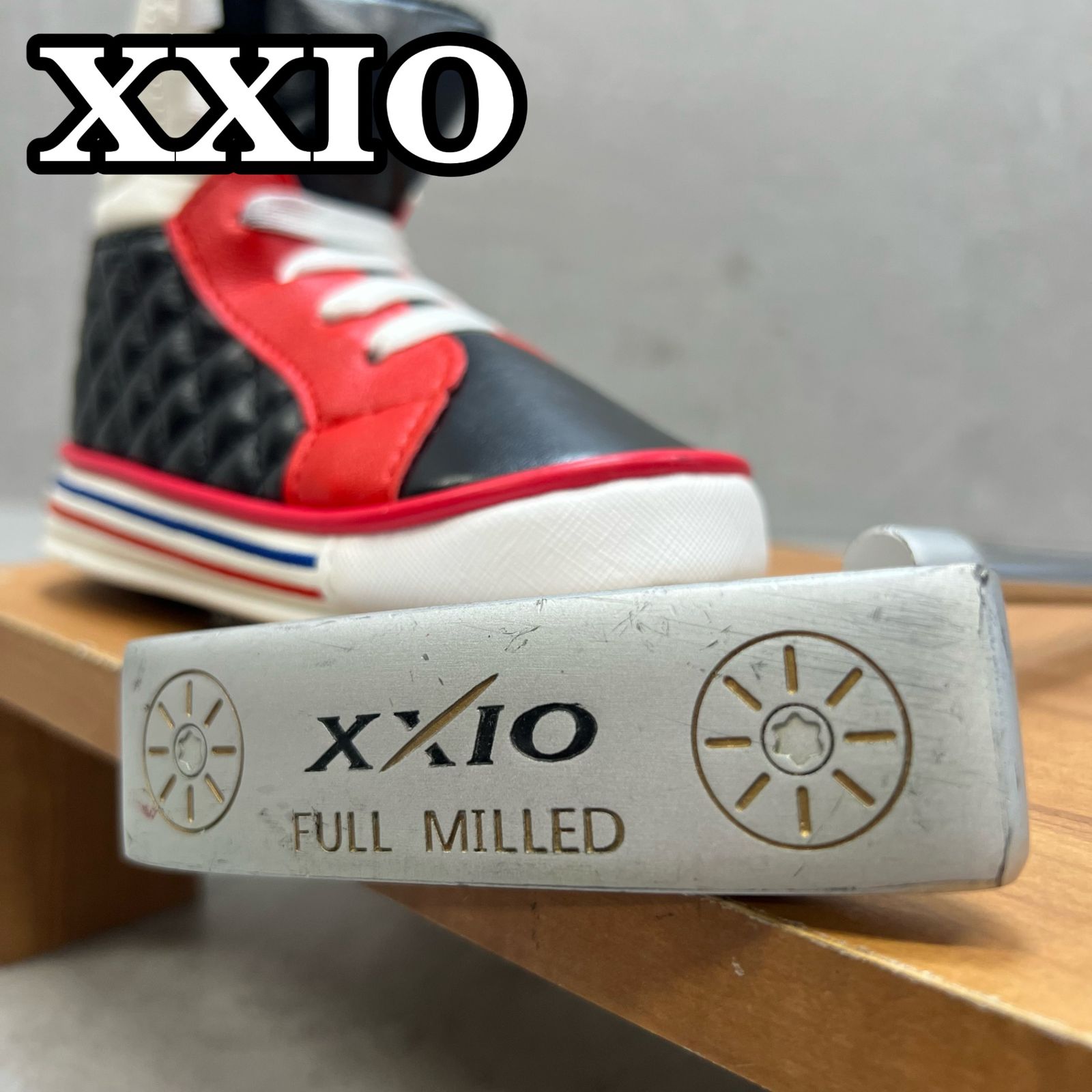 ゼクシオ フルミルド メンズゴルフ パター 34インチ 右利き用 ピン型 XXIO FULL MILLED