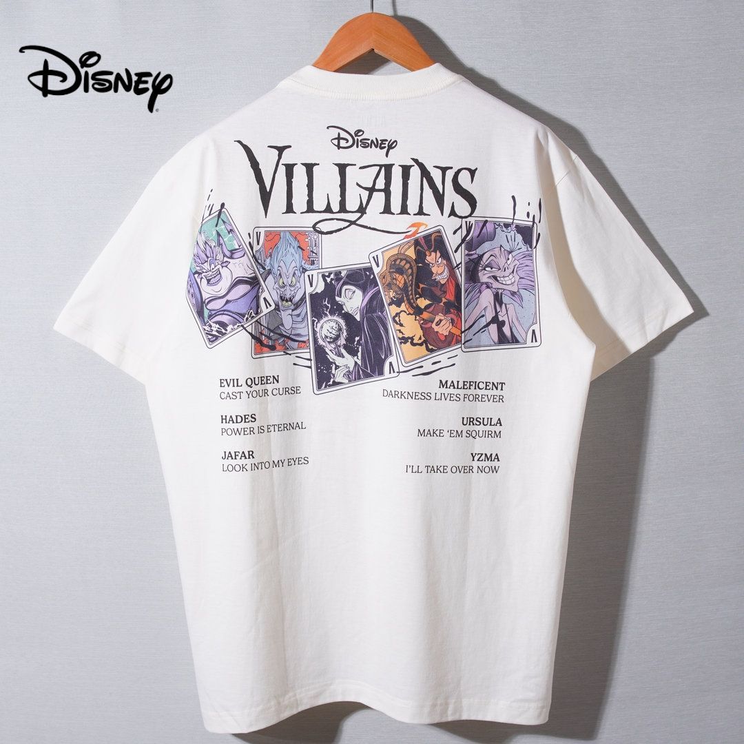 デッドストック】 ディズニー Disney ヴィランズ VILLAINS Tシャツ L