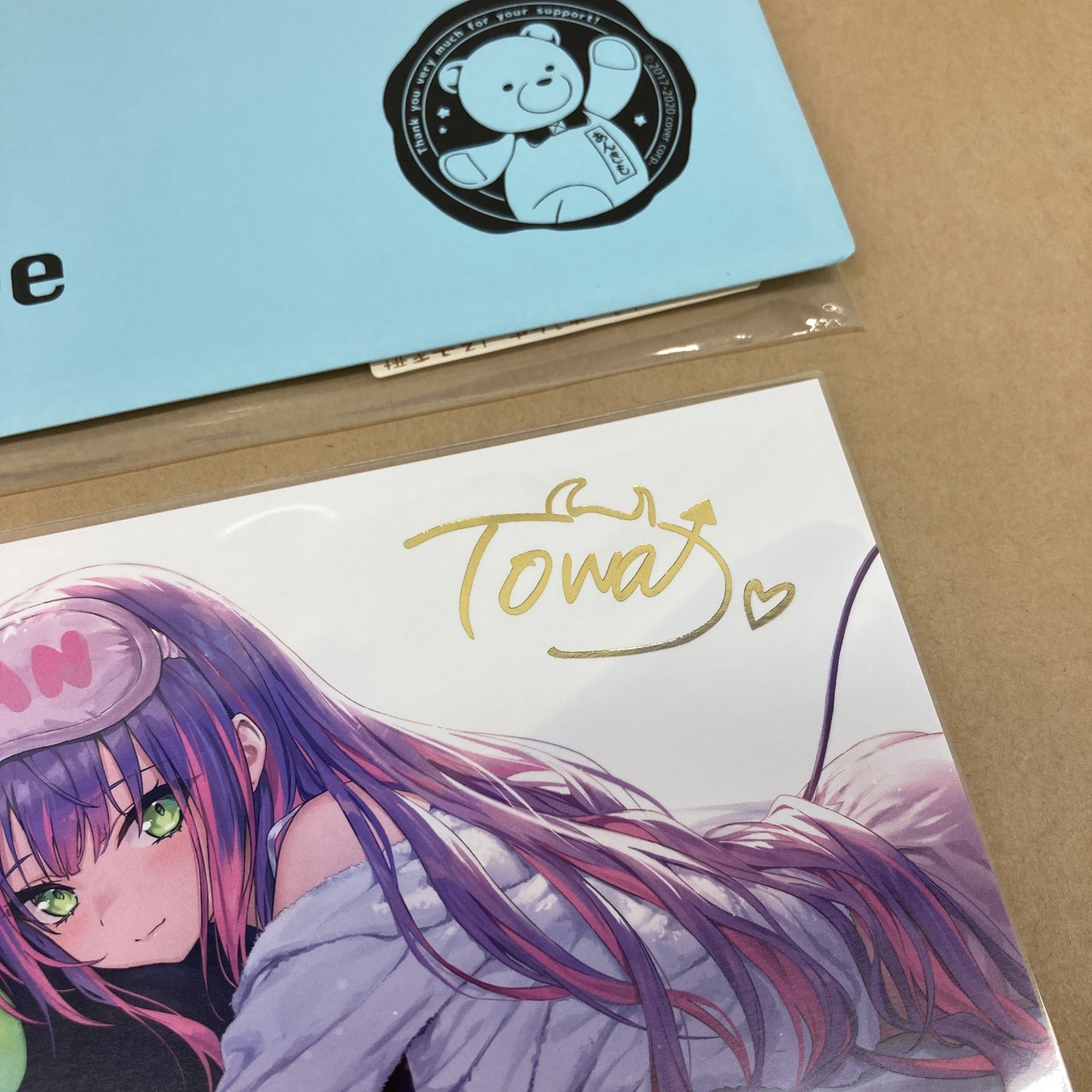 ホロライブ 常闇トワ 誕生日記念フルセット特典 Guchico先生描き下ろし