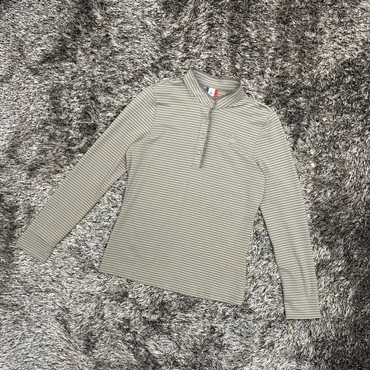 CASTELBAJAC カステルバジャック レディース ゴルフ ストライプ 長袖 Tシャツ (95)