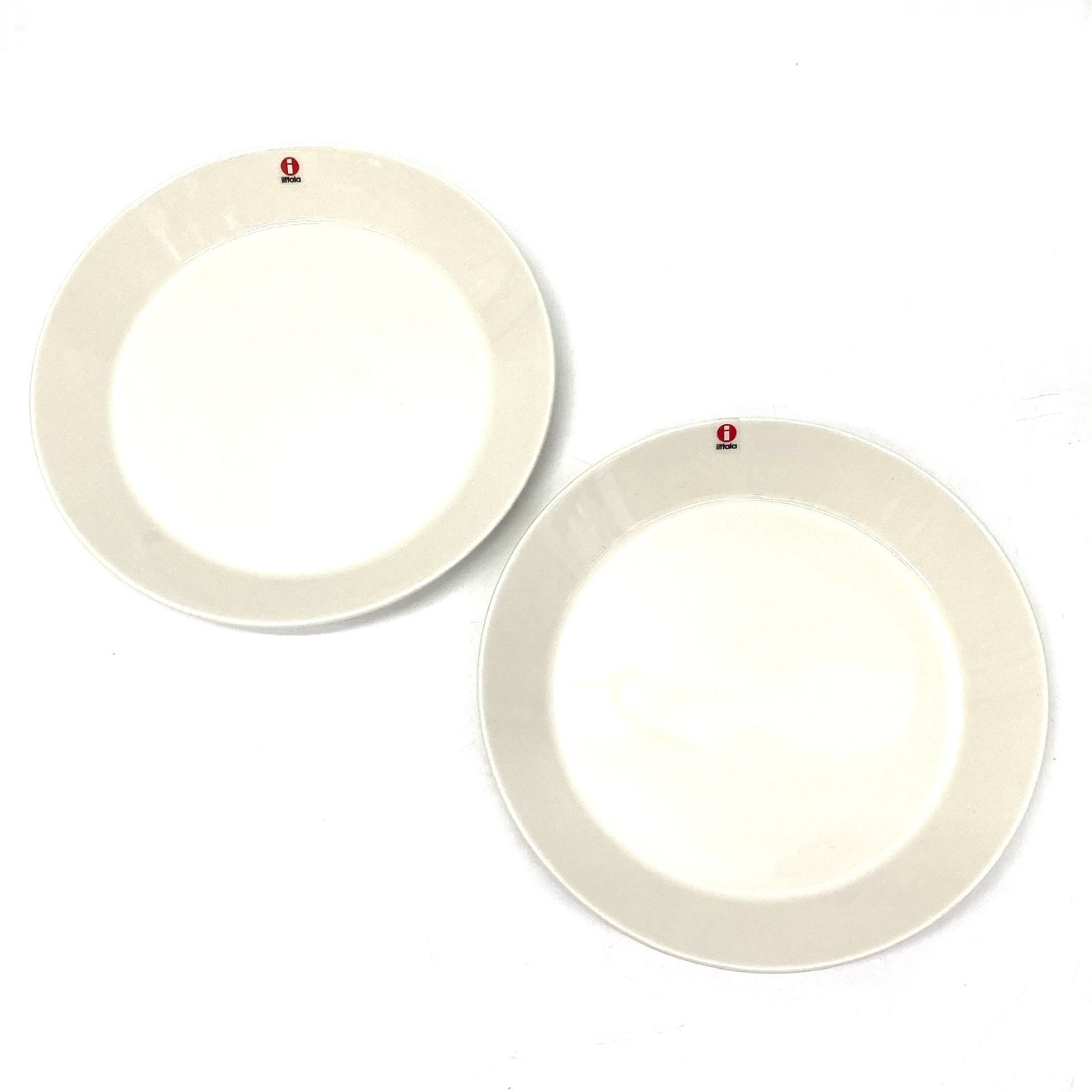 フィンランド製　未使用品　廃盤イッタラ　ティーマ21cmプレート　ブラック２枚 未使用品】Iittala イッタラ Teema ティーマ プレート 21cm 2枚セット