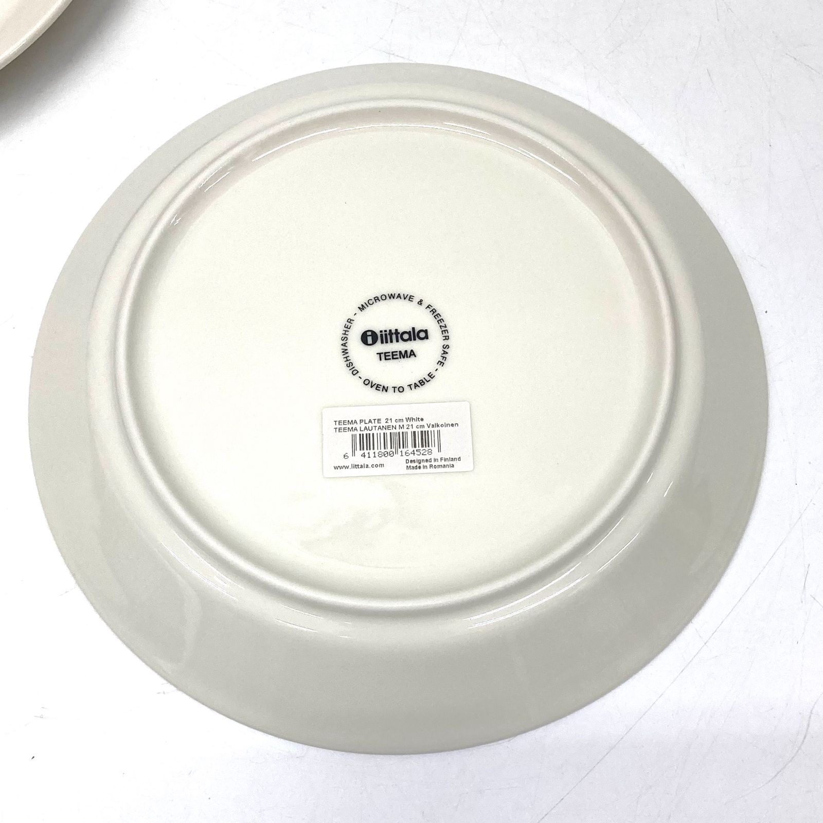 未使用品】Iittala イッタラ Teema ティーマ プレート 21cm 2枚セット