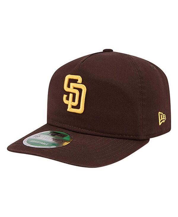 ニューエラ メンズ アクセサリー 帽子 New Era Mens Brown San Diego Padres Team 19TWENTY Adjustable Hat Brown ブラウン