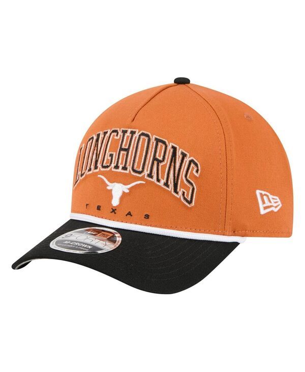ニューエラ メンズ アクセサリー 帽子 New Era Mens Texas OrangeBlack Texas Longhorns Arch TwoTone Rope 9FORTY AFrame M