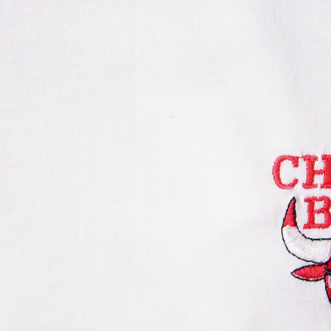 90s USA製 NBA シカゴ・ブルズ CHICAGO BULLS Tシャツ XL ホワイト