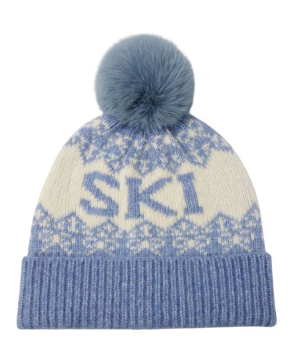 マーカスアドレール レディース アクセサリー 帽子 ニット Marcus Adler Knit Ski Beanie Hat Blue ブルー