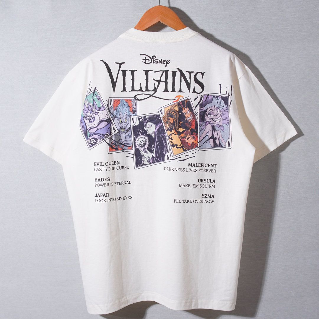 デッドストック】 ディズニー Disney ヴィランズ VILLAINS Tシャツ L
