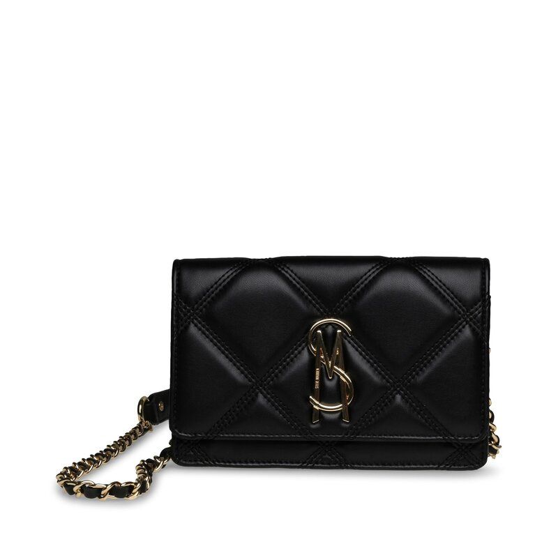 スティーブ マデン レディース バッグ ハンドバッグ Steve Madden Madden Bendue Ld00 BlackGold ブラック