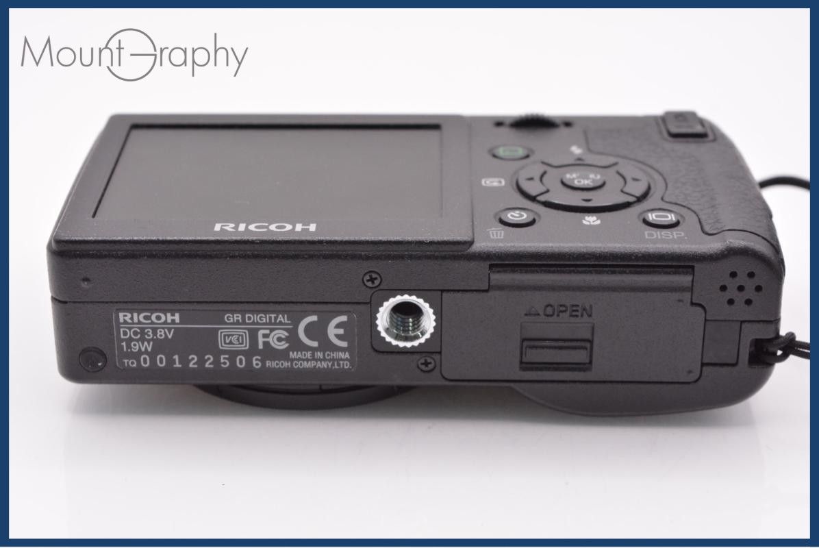 【動作保証】 リコー RICOH GR DIGITAL バッテリー、メモリーカード付属 同梱無料 #ak251 動作保証】 リコー RICOH GR DIGITAL バッテリー、メモリーカード付属