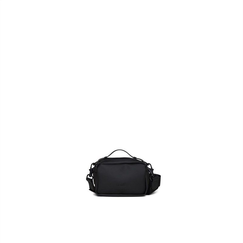 レインズ レディース バッグ ハンドバッグ Rains Box Bag Micro Black 01 ブラック