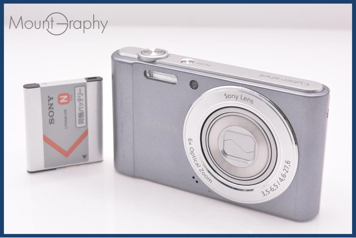[Operation Guarantee] Sony SONY Cyber-shot DSC-W810 6X Battery Included Free #ak296