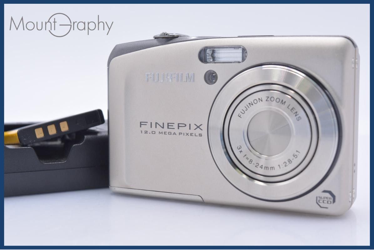 【動作保証】 富士フイルム FUJIFILM FinePix F60fd 3x バッテリー、充電器付属 同梱無料 #my547