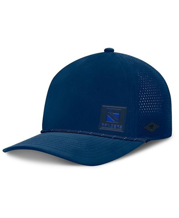 ファナティクス メンズ アクセサリー 帽子 キャップ Fanatics Mens Blue New York Rangers Captain Rope Adjustable Hat Blue ブルー