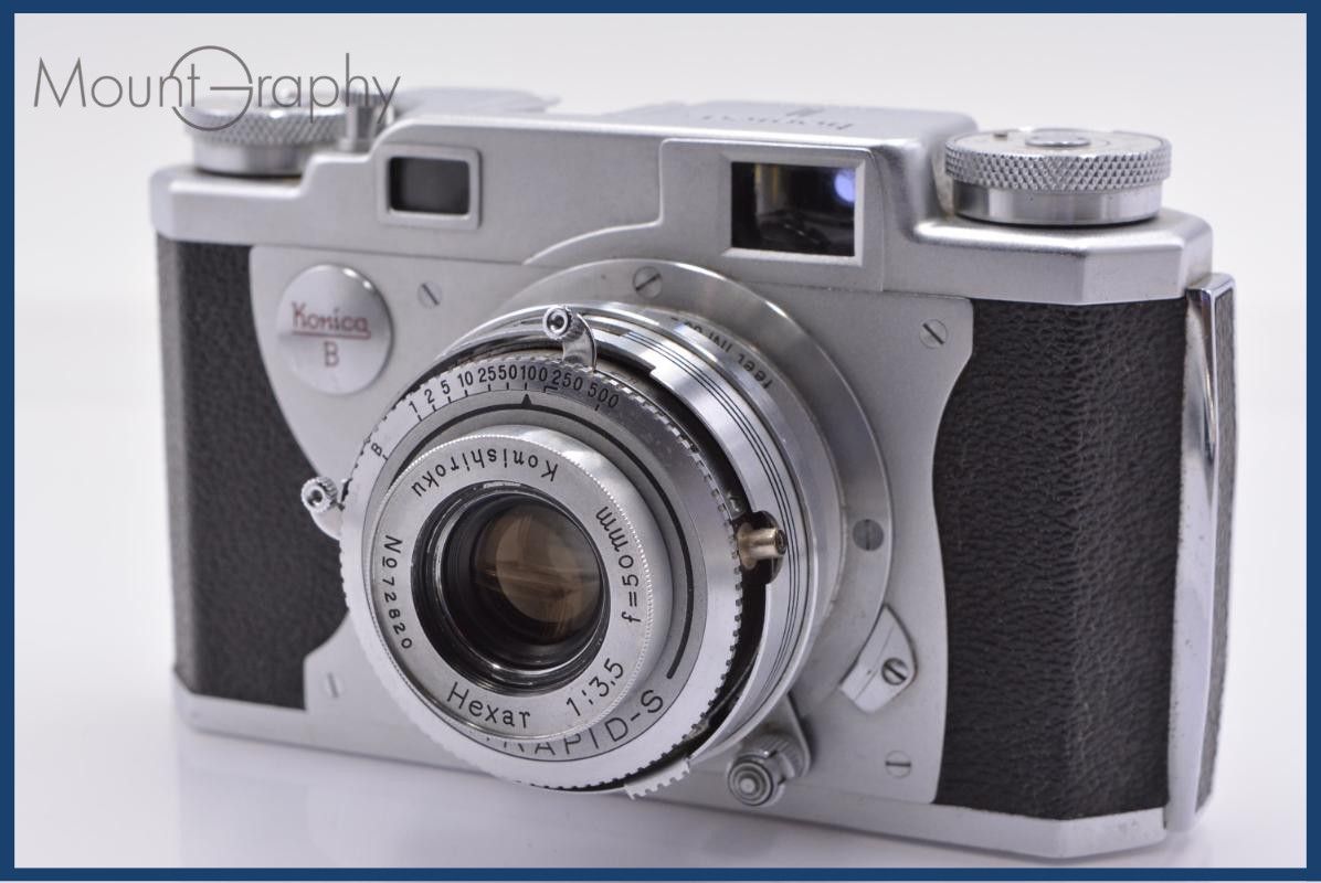 【動作保証】 コニカ Konica B II 50mm F3.5 同梱無料 #yk9439 10,590円