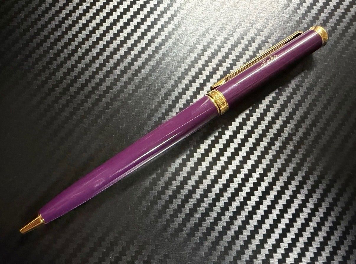 未使用に近い モンブラン montblanc ノブレスオブリージュ パープル