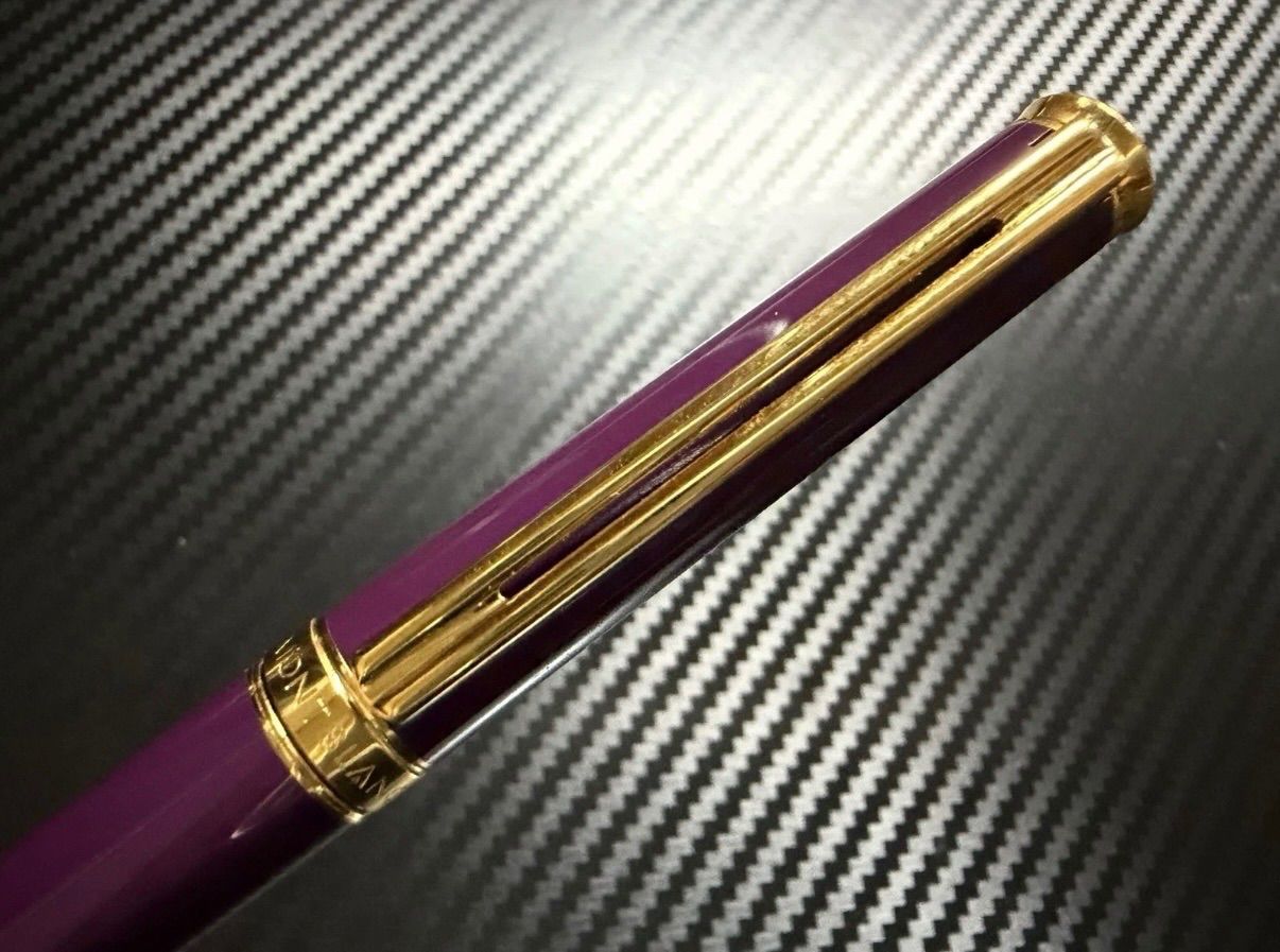 未使用に近い モンブラン montblanc ノブレスオブリージュ パープル