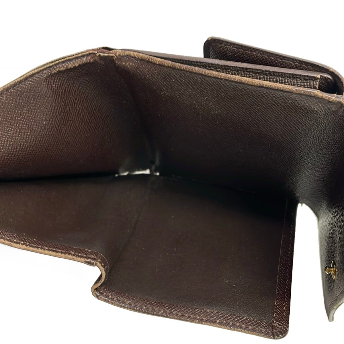 【極美品】ルイヴィトン モノグラム Wホック財布 M61652 24h以内発送 LOUIS VUITTON(ルイヴィトン) Wホック財布 ダミエ ポルトモネビエ