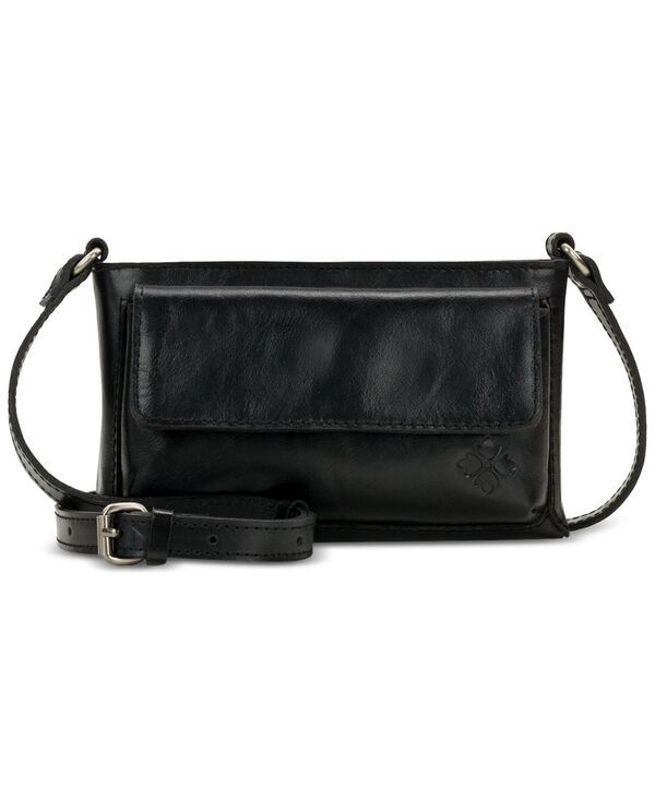 パトリシアナシュ レディース バッグ ミニ レザー Patricia Nash Dovera Mini Leather Crossbody Bag Black ブラック