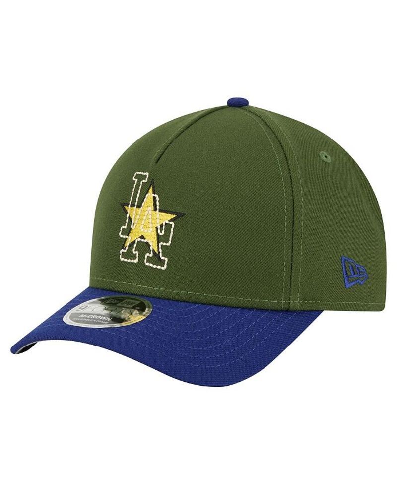 ニューエラ メンズ アクセサリー 帽子 New Era Mens Dark Green Los Angeles Dodgers City Feature 9Forty AFrame Adjustabl
