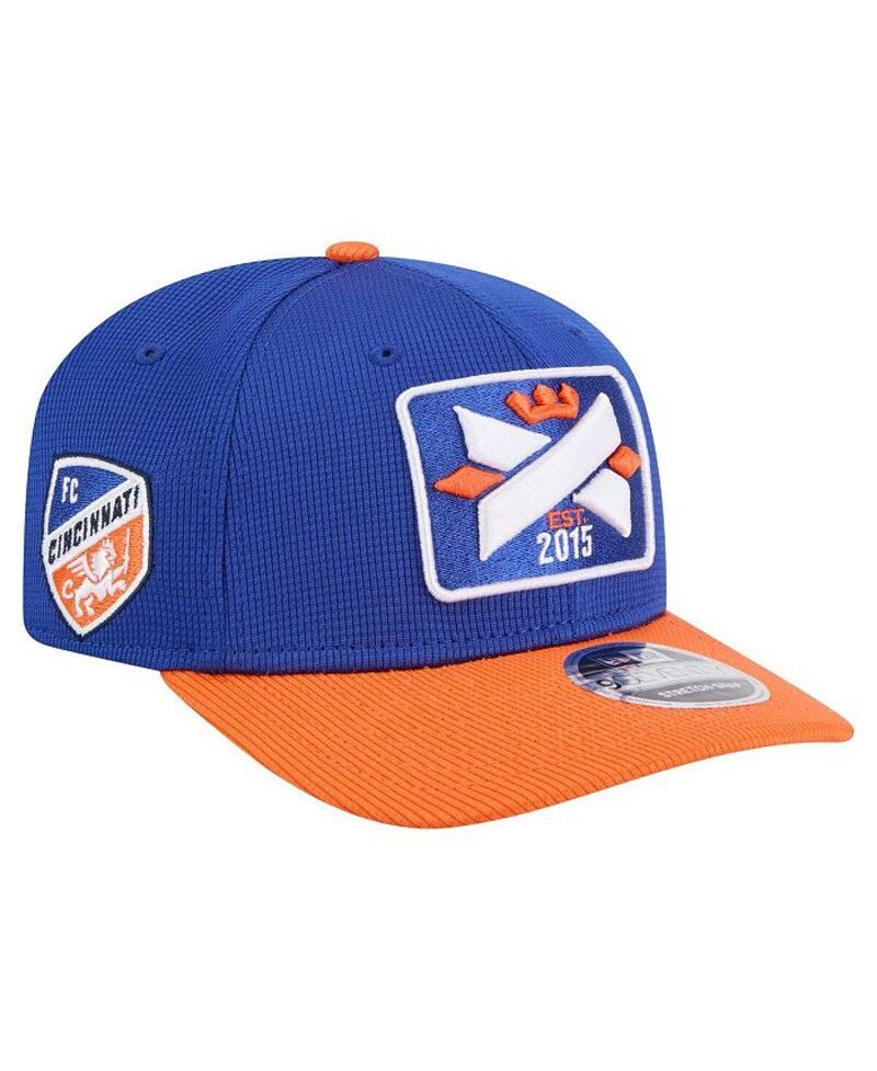ニューエラ メンズ アクセサリー 帽子 ジャージー New Era Mens BlueOrange FC Cincinnati 2025 Jersey Hook 9SEVENTY StretchSna 10,486円