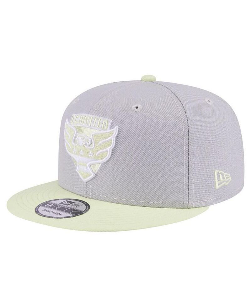 ニューエラ メンズ アクセサリー 帽子 New Era Mens Gray DC United Color Pack TwoTone 9FIFTY Snapback Hat Gray グレー