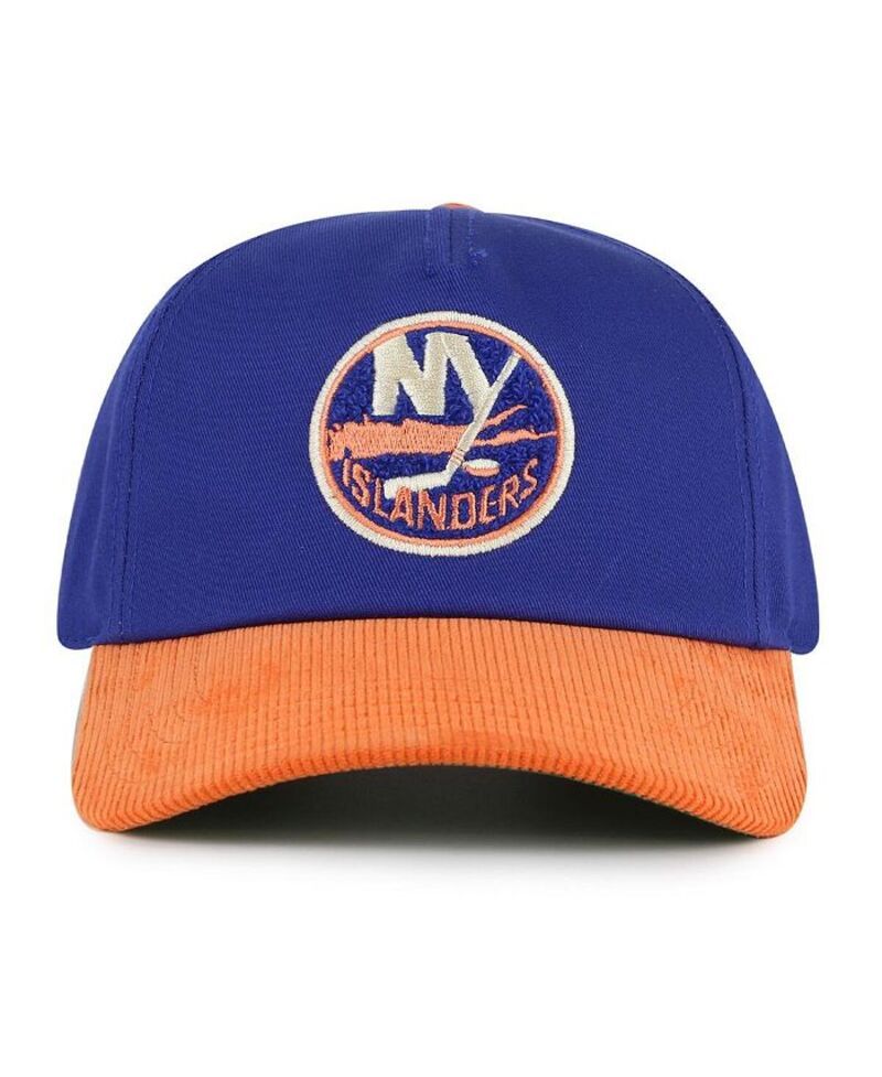 アメリカンニードル メンズ アクセサリー 帽子 American Needle Mens RoyalOrange New York Islanders Burnett Adjustable Hat R
