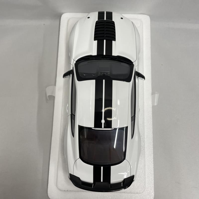 中古】1/18 フォード マスタング シェルビー GT500 (ホワイト×ブラック