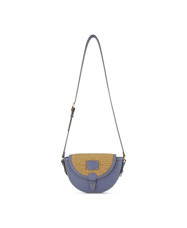 トッミーバハマ レディース バッグ Tommy Bahama RaffiaPU Crossbody Flap Bag Navy ネイビー