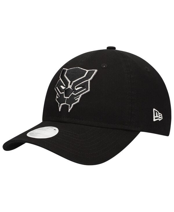 ニューエラ レディース アクセサリー 帽子 New Era Womens Black Panther 9TWENTY Adjustable Hat Black ブラック