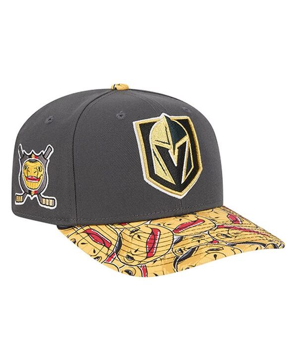 ニューエラ メンズ アクセサリー 帽子 New Era Mens Gray Vegas Golden Knights Mascot Visor 9SEVENTY Adjustable Hat Gray